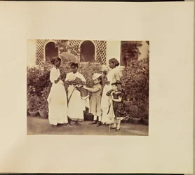 Caucasian Children with Ayahs