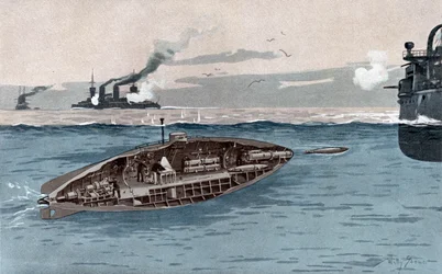 Submarine, c1905