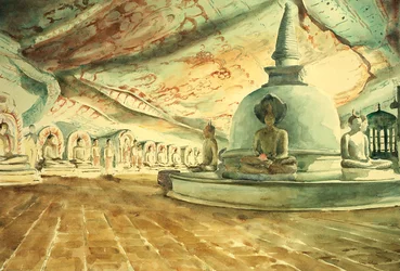 Dambulla, The King