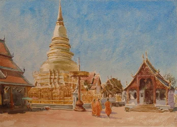 Wat Phrathat Haripunchai, Lamphun
