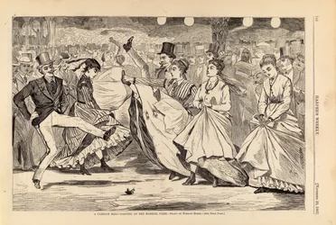 A Parisian Ball--Dancing at the Mabille, Paris