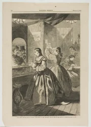 "Any Thing for Me, If You Please?"—Post-Office of the Brooklyn Fair in Aid of the Sanitary Commission