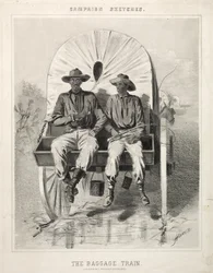Campaign Sketches: The Baggage Train, 1863