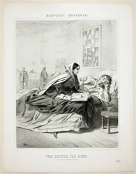Campaign Sketches: The Letter for Home
