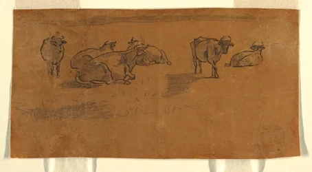 Cows in a Pasture, ca. 1872