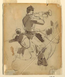 Mounted Bugler, 1862