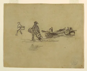 Two Fishermen, England, 1881–82