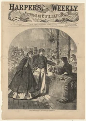 Floral Department of the Great Fair, from Harper