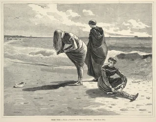 High Tide, from Every Saturday: An Illustrated Journal of Choice Reading, August 6, 1870