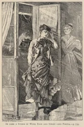 In Came a Storm of Wind, Rain and Spray - and Portia, from The Galaxy, December 1869