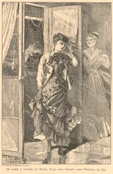 In Came a Storm of Wind, Rain and Spray - and Portia, from The Galaxy, December 1869