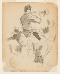 Mounted Bugler