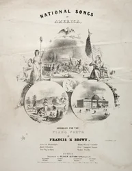 National Songs of America - Sheet Music Cover