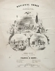 National Songs of America - Sheet Music Cover