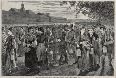 New England Factory Life - "Bell-Time"