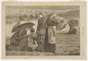 On the Beach at Long Branch - The Children