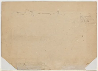 Roof Line [verso], 1862