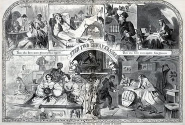 Thanksgiving Day, 1860 - The Two Great Classes of Society