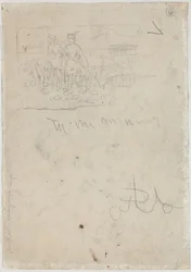 Thanksgiving in Camp (verso)