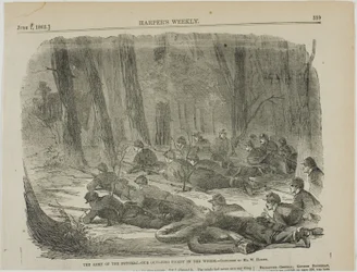The Army of The Potomac—Our Outlying Picket in the Woods