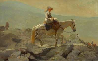 The Bridle Path, White Mountains. 1868