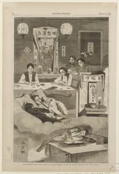 The Chinese in New York - Scene in a Baxter St. Club House
