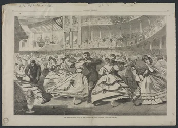 The Great Russian Ball at the Academy of Music, November 5, 1863