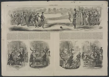 The Match between the Sophs and Freshmen, 1857