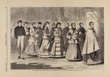 The Morning Walk--Young Ladies