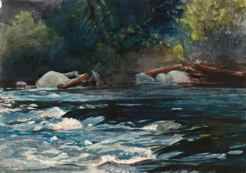 The Rapids, Hudson River, Adirondacks