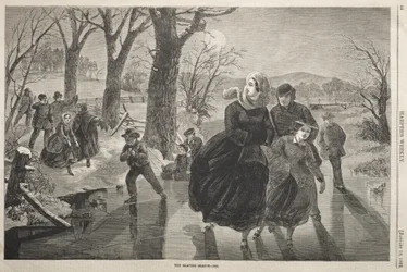 The Skating Season - 1862