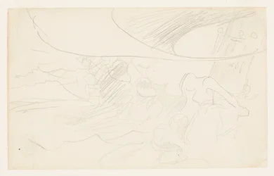 Two Women Lashed to a Boat