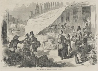 View in South Market Street, Boston