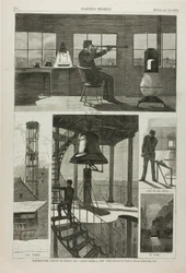 Watch-Tower, Corner of Spring and Varick Streets, New York