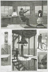 Watch Tower, Corner of Spring and Varick Streets, New York