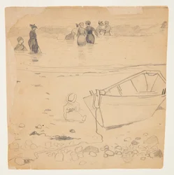 Women Surf Bathing