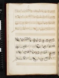 Adagio and Fugue in C minor, K. 546, Add. 28996, f.5v