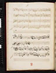 Adagio and Fugue in C minor, K. 546, Add. 28996, f.6v
