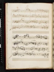 Adagio and Fugue in C minor, K. 546, Add. 28996, f.7v