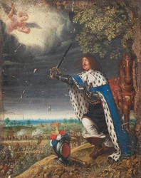Frederick III of Denmark at the Battle of Nyborg on November 14