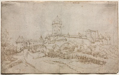 View of a Castle (recto)