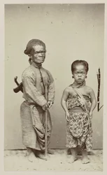 Portrait of Two Little People