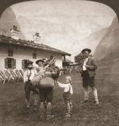 Bavarian Mountaineers, Germany, 1898