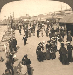 The Ocean Steamship Landing, Liverpool, England