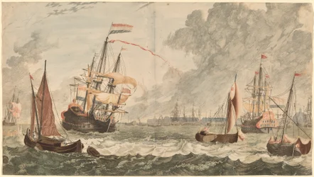 The River IJ at Amsterdam