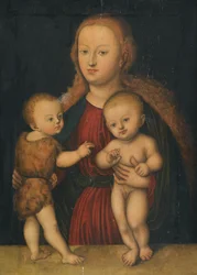 Virgin and Child with Saint John