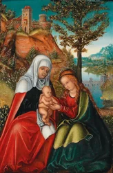 The Virgin and Child with Saint Anne