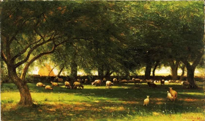 Noon in the Orchard