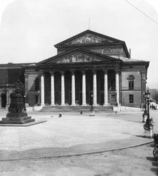 National Theatre, Munich, Germany, c. 1900.