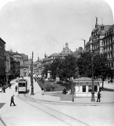 Promenadeplatz in Munich, Germany